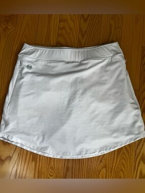 Renwick Knit Skort women’s M White Golf Pickleball Tennis  athletic skirt